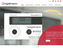 Tablet Screenshot of engelmann.de